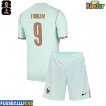 Frankreich Marcus Thuram #9 Auswärts Trikotsatz Kinder WM 2026 Kurzarm (+ Kurze Hosen)